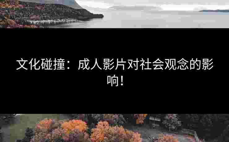文化碰撞：成人影片对社会观念的影响！